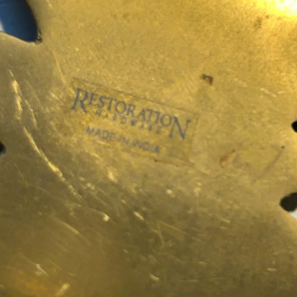 Brass Restoration‎ Hardware Moth Butterfly Insect Christmas Ornament India